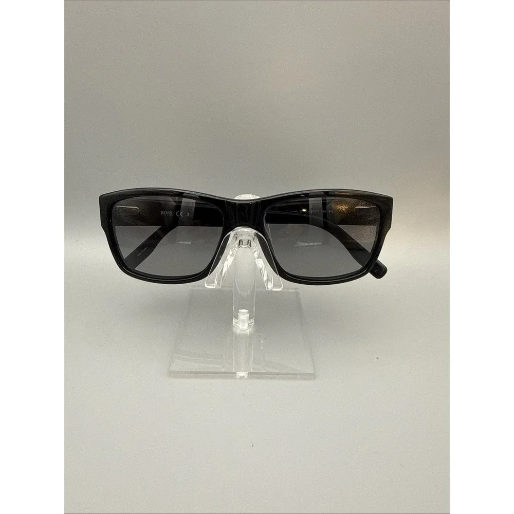 Hugo Boss 0494/P/S Authentic Polarized Sunglasses 57-17-145-Black Frames/GrayLen